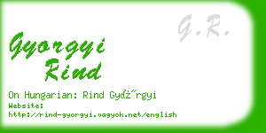 gyorgyi rind business card